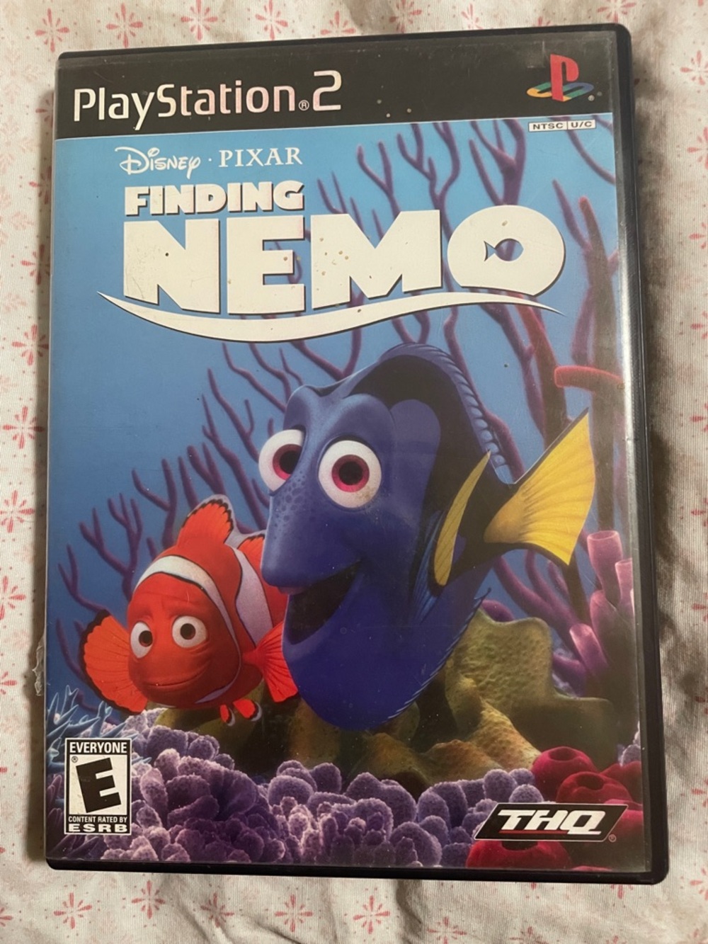 HQ Finding Nemo PlayStation 2 Game - Blue, Orange & Yellow